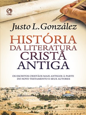 cover image of História da Literatura Cristã Antiga